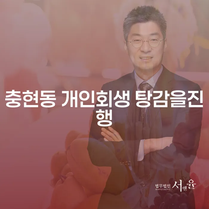 충현동 개인회생 탕감을진행