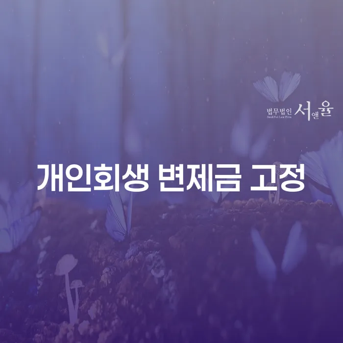 개인회생 변제금 고정, 어떻게 결정되고 조정될까?