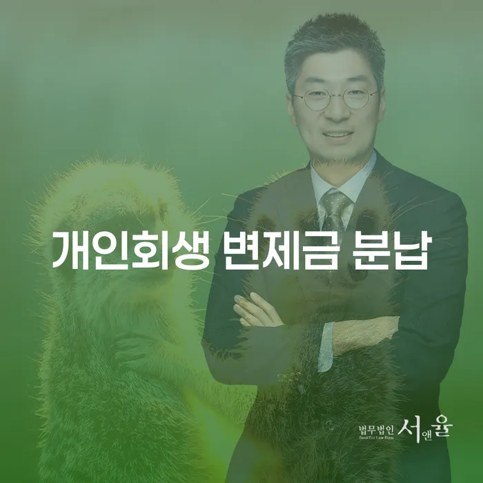 개인회생 변제금 분납을 고려해 보셨나요?