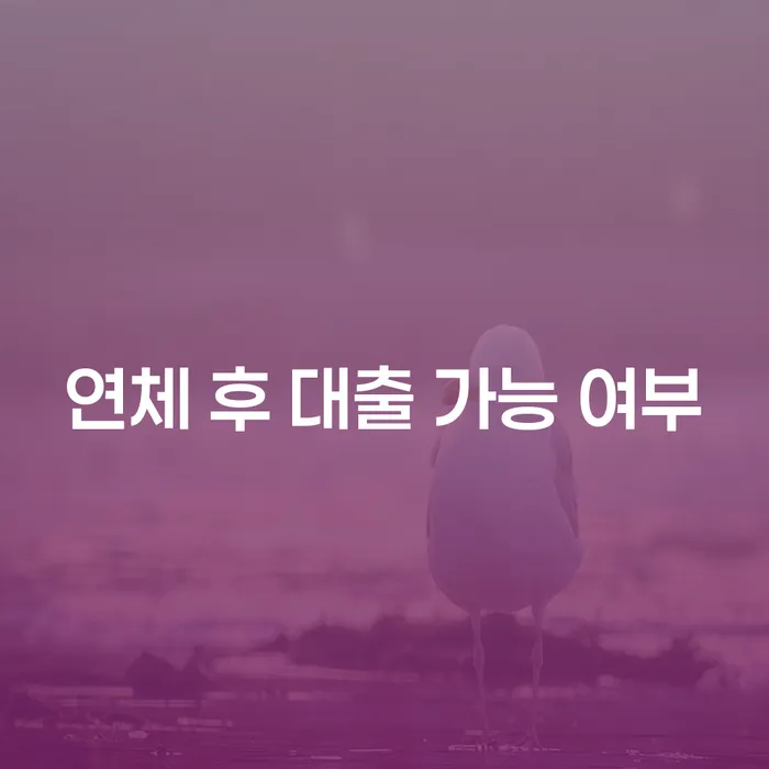 연체 후 대출 가능 여부에 대한 모든 것: 어떻게 해결할 수 있을까요?
