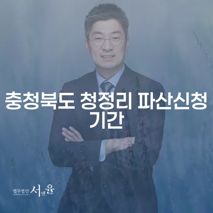충청북도 청정리에서 파산 신청 기간은 언제일까요?